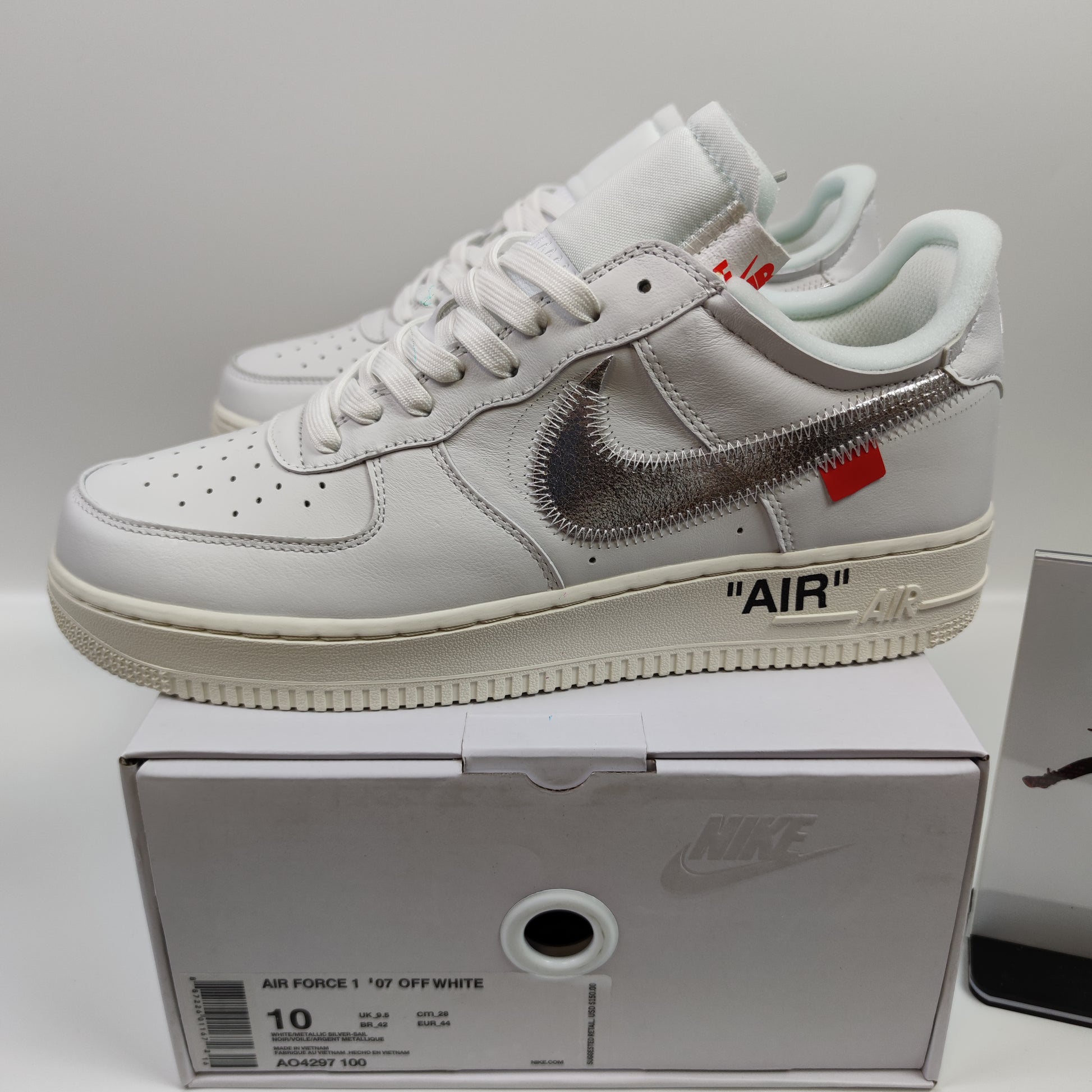 NIKE AIR FORCE 1 LOW x OFF-WHITE CIRGIL THE TEN AO4606-100